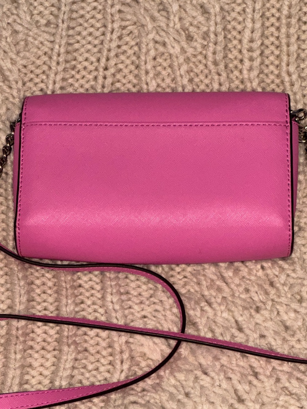 kate spade hot pink leather crossbody wallet EUC CLEAN - Picture 2 of 13